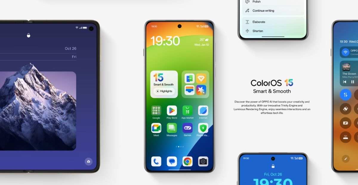 ColorOS 15 su Android 15