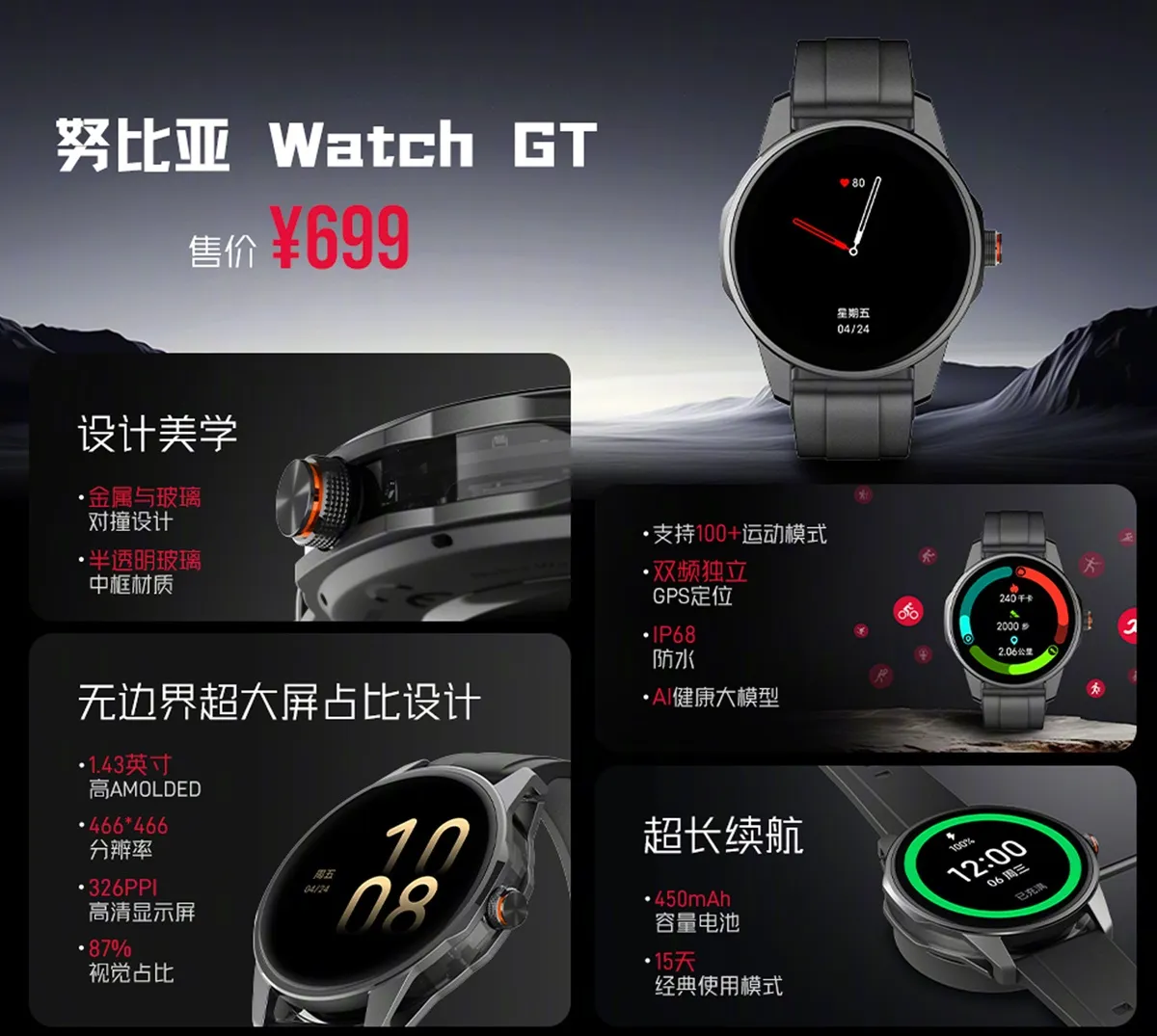 Nubia Watch GT 2